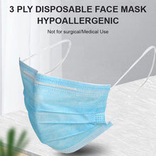 Load image into Gallery viewer, 10 Pack - 3 Ply Masks - Non Medical
